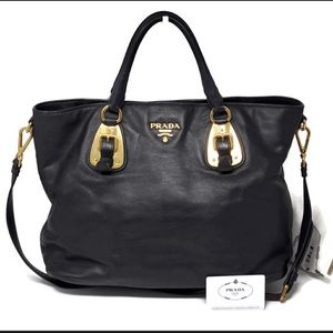 Authentic Prada 2-way Cross body bag